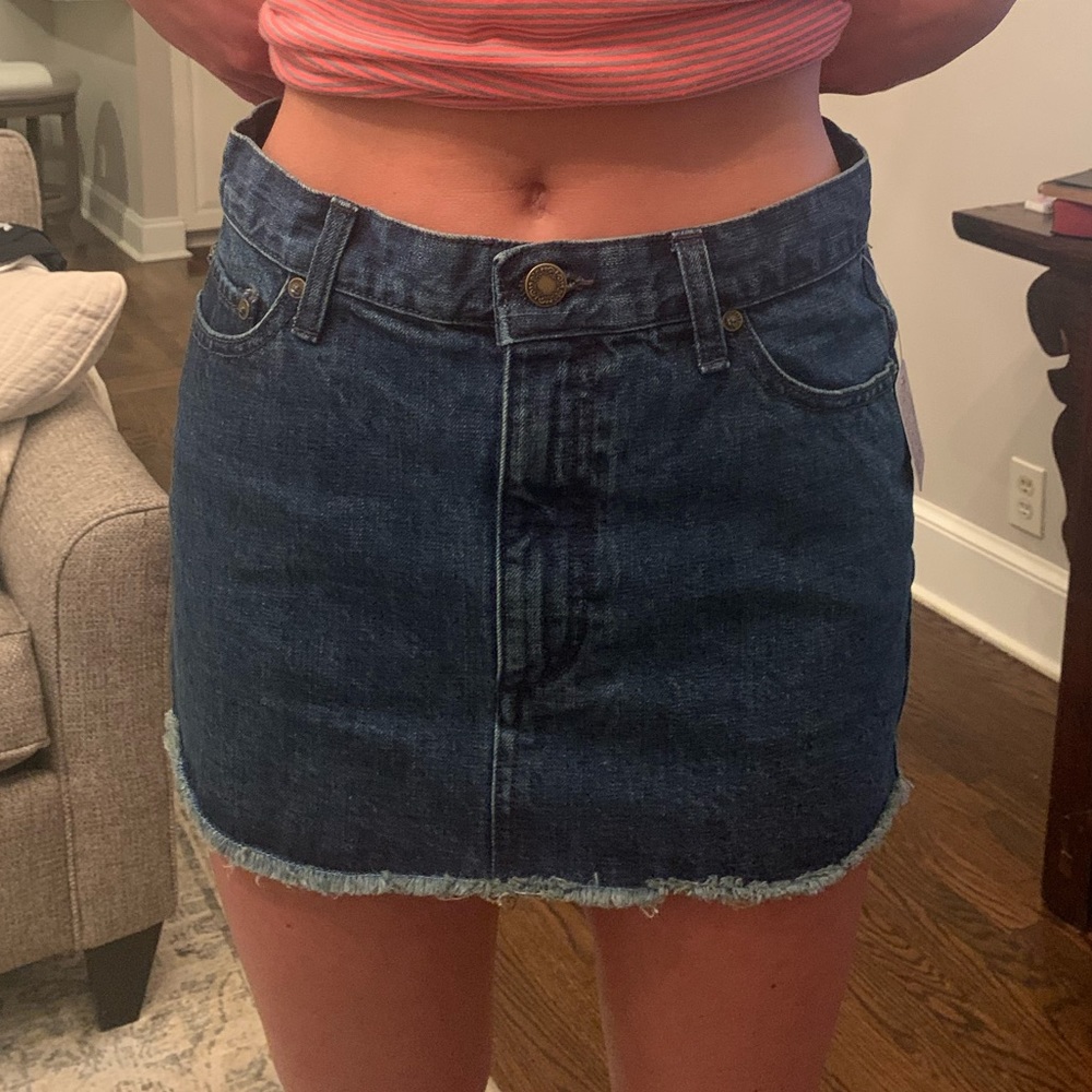 NWT Free People Denim Skirt